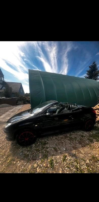 Schwarz Gebraucht 2006 Peugeot 206 CC Cabrio | 530 € (Superpreis) - Bild 1/4