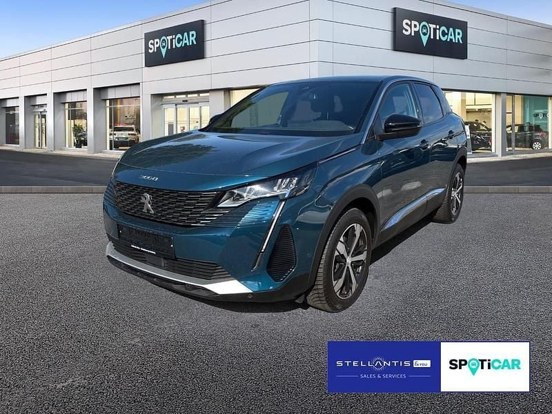 Blaulackierung (metallic) Gebraucht 2023 Peugeot 3008 Allure SUV | 23.880 € (Guter Preis) - Bild 1/3