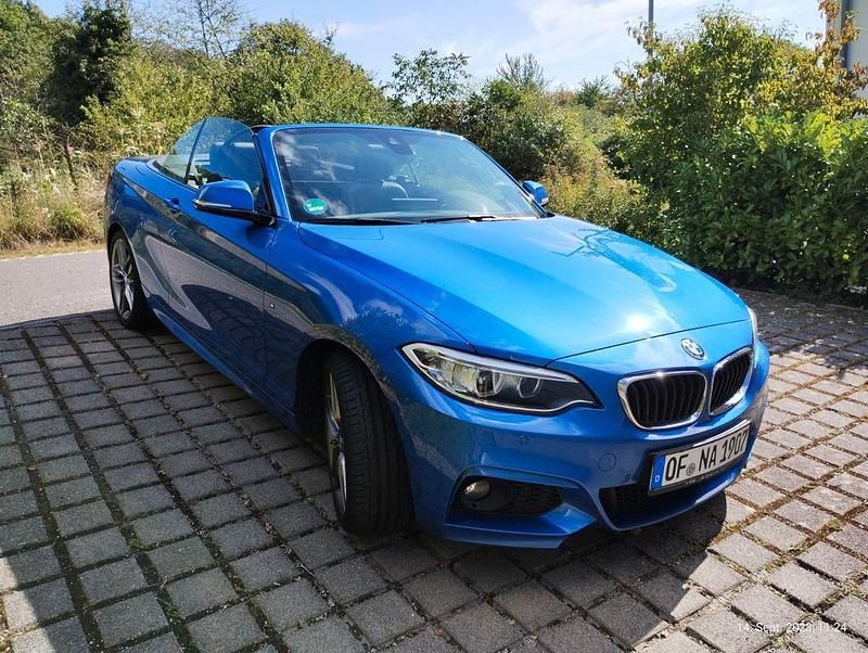 Gebraucht BMW 225 M Sport 224 PS (164 kW) 2016 Blau Cabrio