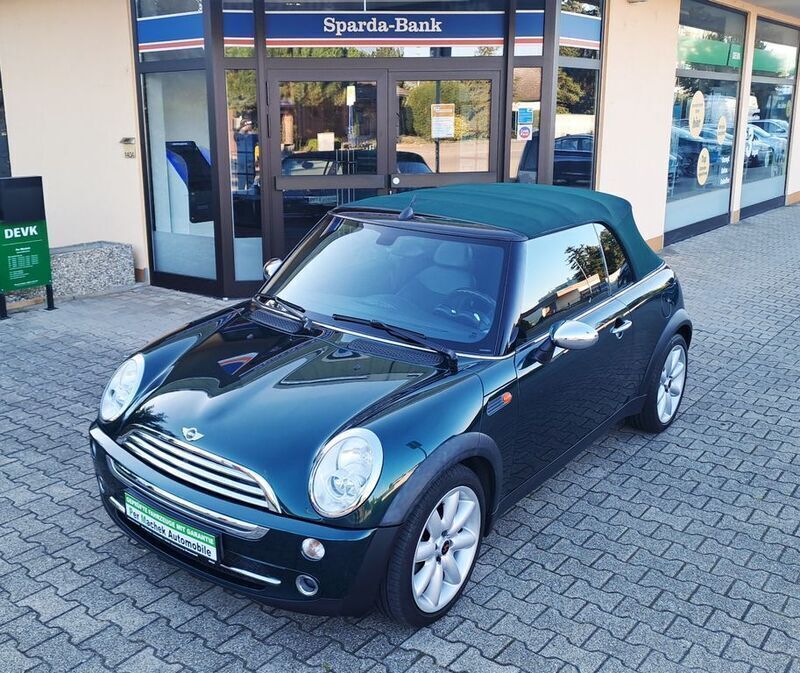 Grün Gebraucht 2005 Mini Cooper Cabriolet Cabrio | 8.890 € - Bild 1/4