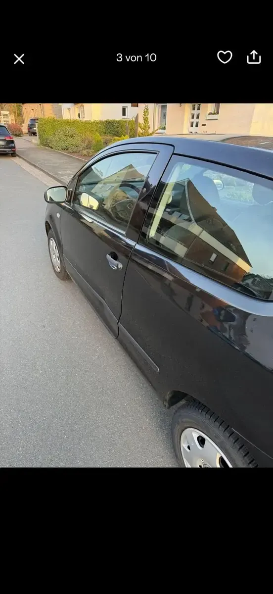 Używany VW Fox 2007 Czarny Hatchback