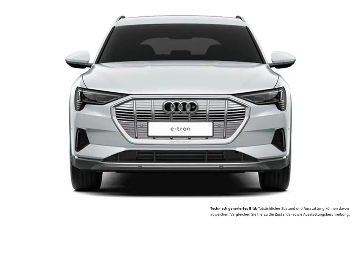 Gebraucht Audi e-tron Sportback S-Line 300 kW (408 PS) 2023 Weiß SUV