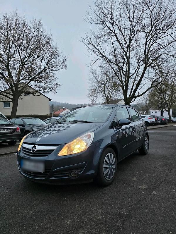 Blau Gebraucht 2007 Opel Corsa Kleinwagen | 3.200 € (Teuer) - Bild 1/4