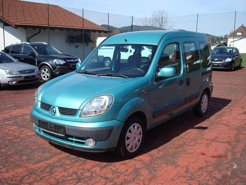 Gebraucht Renault Kangoo Privilege 75 PS (55 kW) 2004 Grün Van / Kleinbus