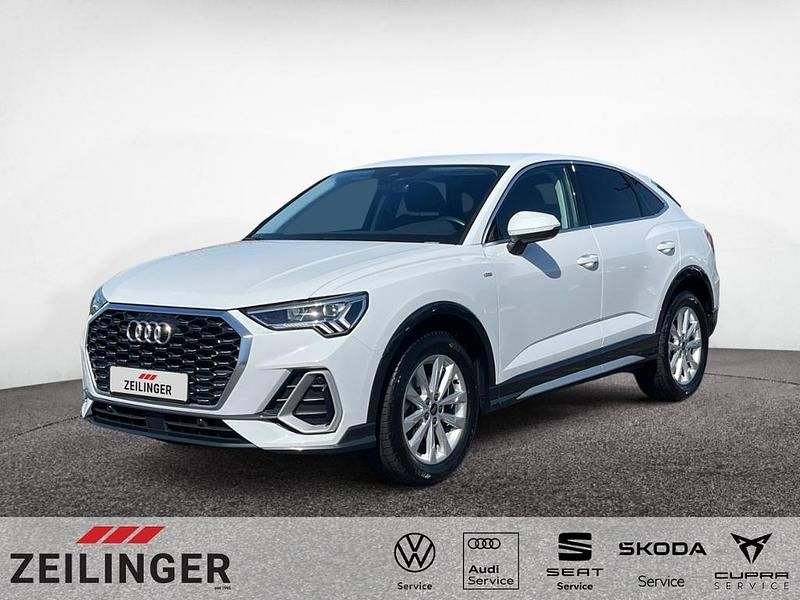 Weiß Gebraucht 2023 Audi Q3 Sportback S-Line SUV | 33.979 € (Superpreis) - Bild 1/4