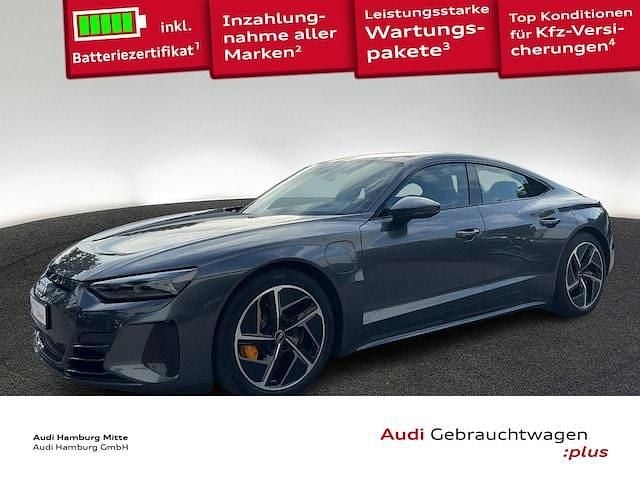 Daytonagrau perleffekt Gebraucht 2022 Audi e-tron GT quattro Ambiente Limousine | 59.950 € (Guter Preis) - Bild 1/3