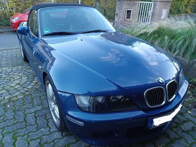 Blau Gebraucht 2001 BMW Z3 Cabrio | 13.000 € (Fairer Preis) - Bild 1/4
