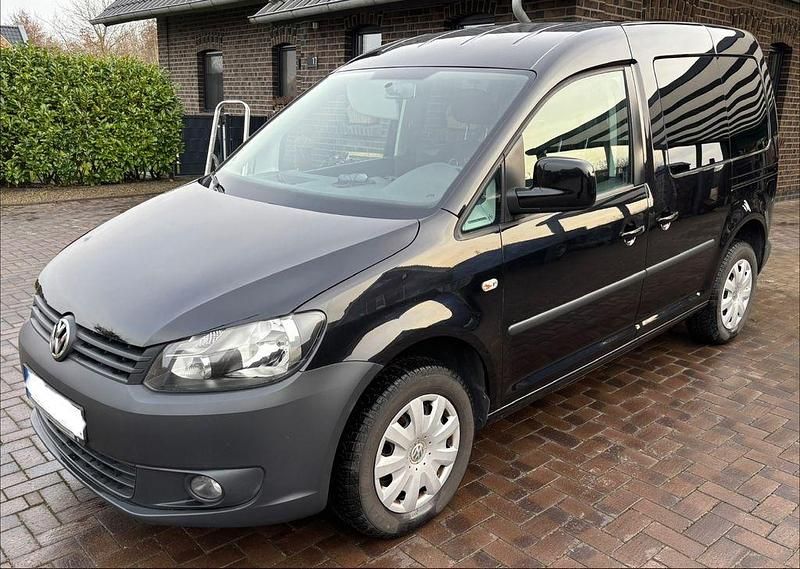 Gebraucht VW Caddy 86 PS (63 kW) 2011 Schwarz Van / Kleinbus