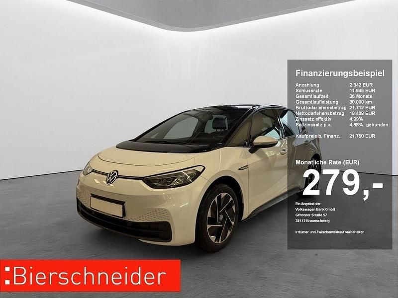 Gebraucht VW ID.3 Pro Performance 150 kW (204 PS) 2022 Gletscherweiß Kleinwagen