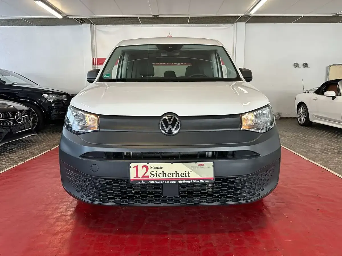Gebraucht VW Caddy 102 PS (75 kW) 2021 Candyweiss Van / Kleinbus