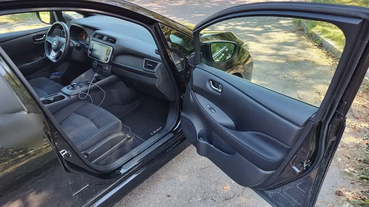 Gebraucht Nissan Leaf 110 kW (150 PS) 2021 Schwarz Kleinwagen