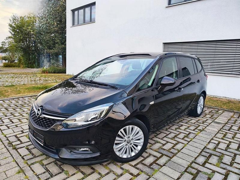 Schwarz Gebraucht 2017 Opel Zafira Tourer Van / Kleinbus | 13.690 € (Fairer Preis) - Bild 1/4
