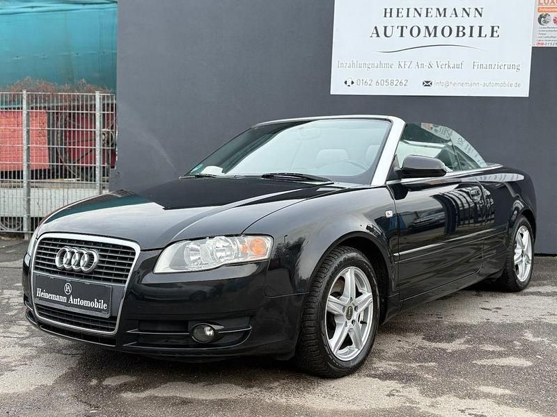 Schwarz Gebraucht 2006 Audi A4 Cabriolet Sport Cabrio | 5.500 € (Guter Preis) - Bild 1/4