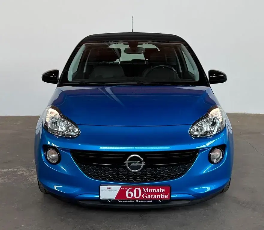 Gebraucht Opel Adam Open Air 101 PS (74 kW) 2016 Blau Kleinwagen