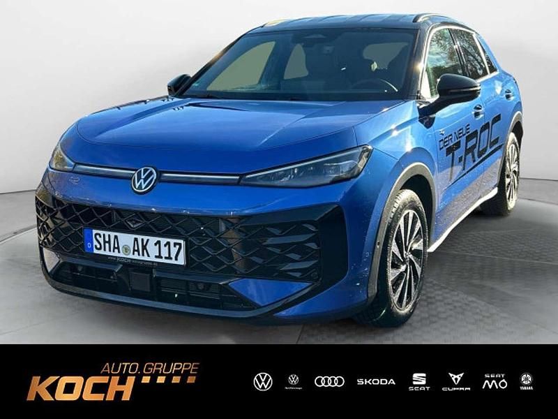 Celestial blue metallic Gebraucht 2025 VW T-Roc R-line SUV | 44.650 € - Bild 1/4