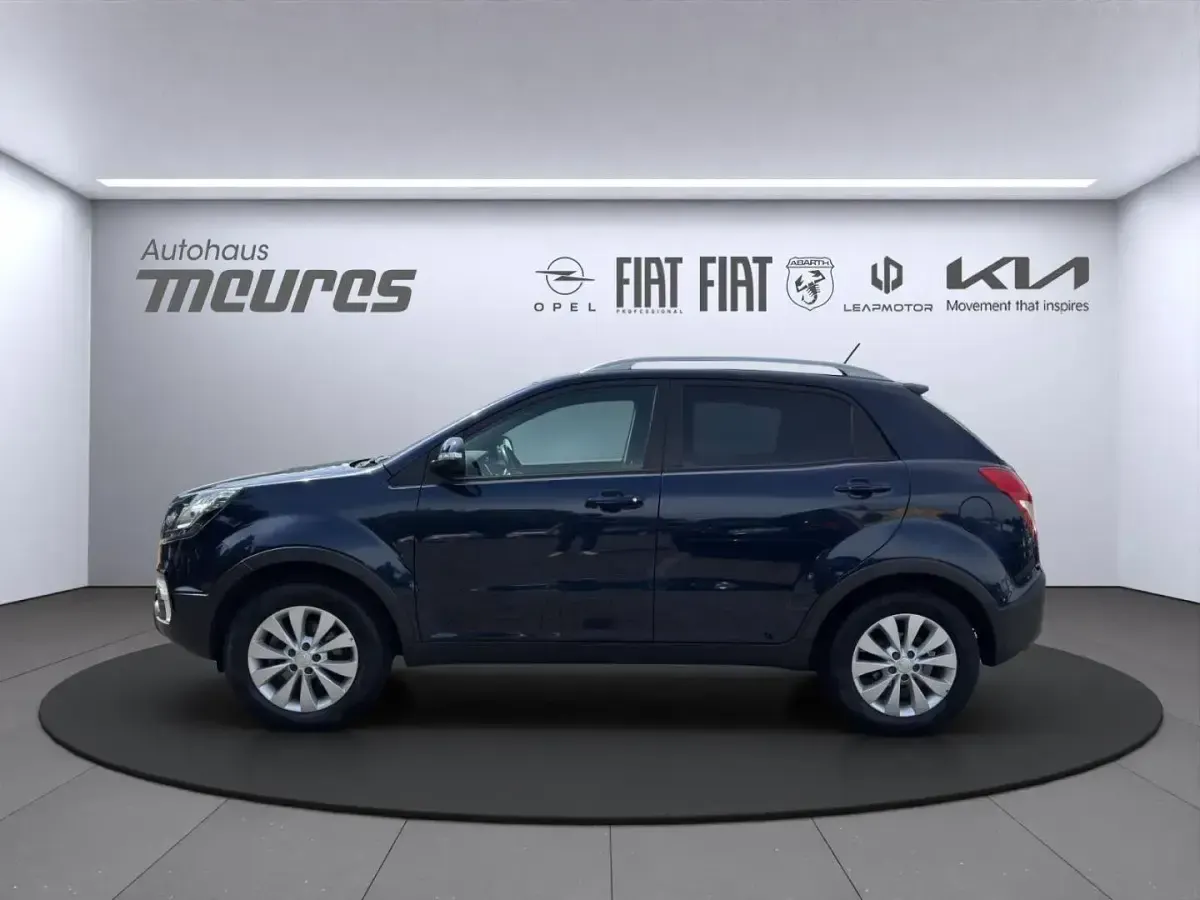 Gebraucht SsangYong Korando Quartz 150 PS (110 kW) 2019 Blau SUV