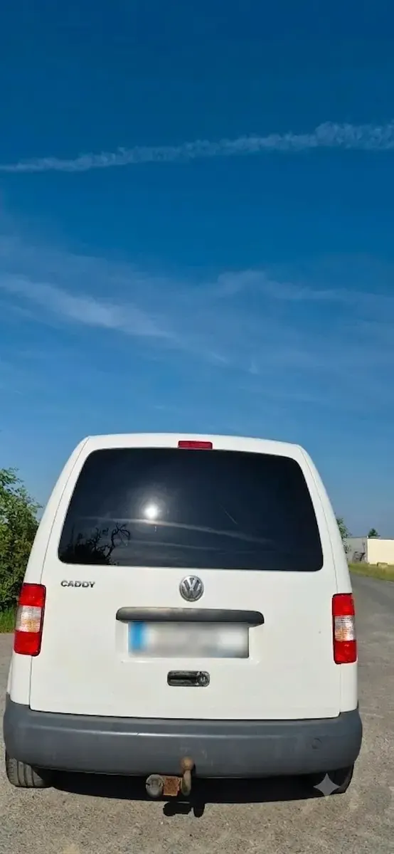 Gebraucht VW Caddy 69 PS (50 kW) 2005 Weiß Van / Kleinbus