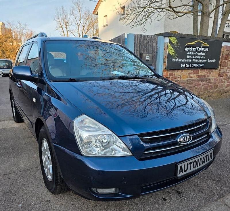 Gebraucht Kia Carnival EX 185 PS (136 kW) 2007 Blau Van / Kleinbus