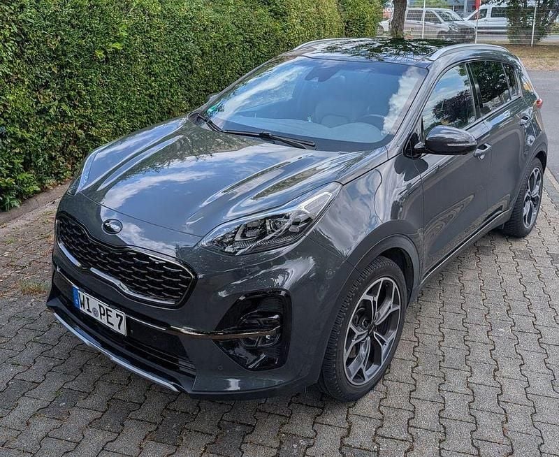 Grau Gebraucht 2019 Kia Sportage GT-Line SUV | 19.200 € (Guter Preis) - Bild 1/4