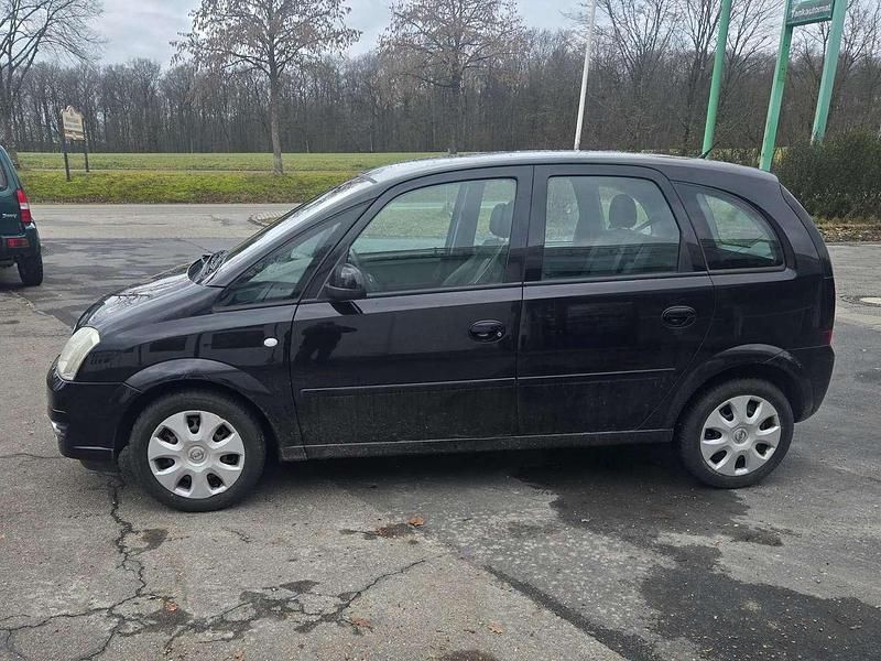 Gebraucht Opel Meriva 105 PS (77 kW) 2009 Schwarz Van / Kleinbus