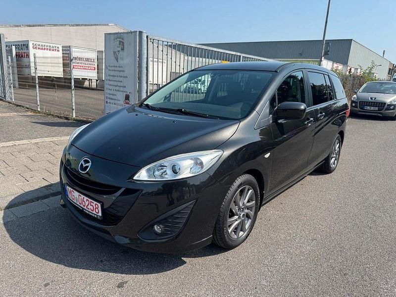 Schwarz Gebraucht 2012 Mazda 5 Edition Van / Kleinbus | 9.400 € - Bild 1/4