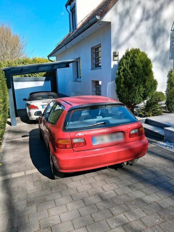 Rot Gebraucht 1992 Honda Civic Kleinwagen | 2.850 € - Bild 1/4