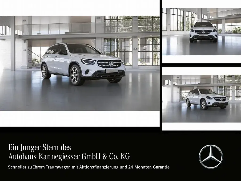 Gebraucht Mercedes GLC300e Night 211 PS (155 kW) 2020 Weiß SUV