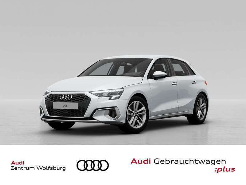 Gletscherweiß metallic Gebraucht 2023 Audi A3 Advanced Plus Limousine | 25.990 € (Superpreis) - Bild 1/4