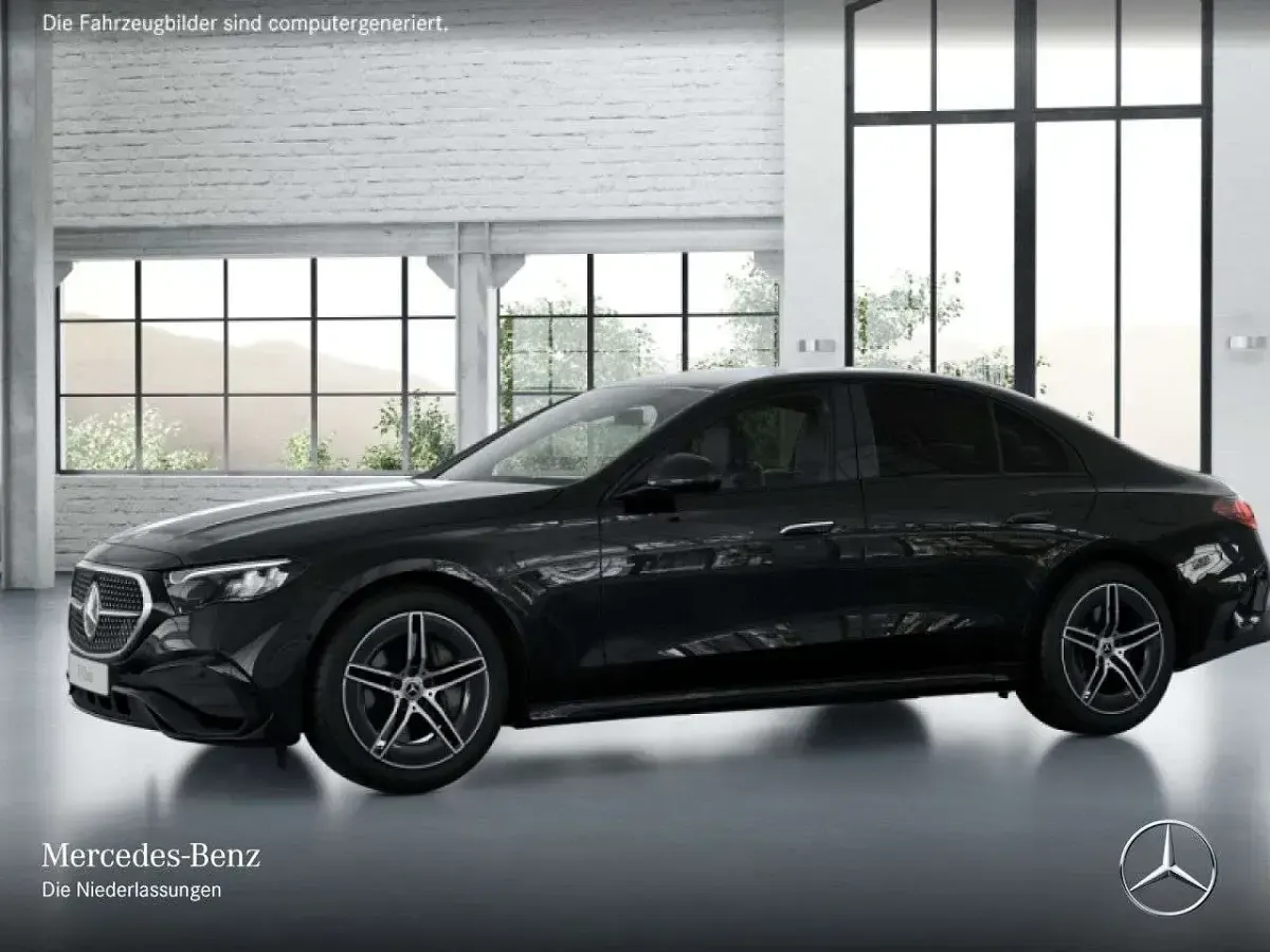 Second-hand Mercedes E300 AMG 204 CP (150 kW) 2024 Negru Berlinǎ
