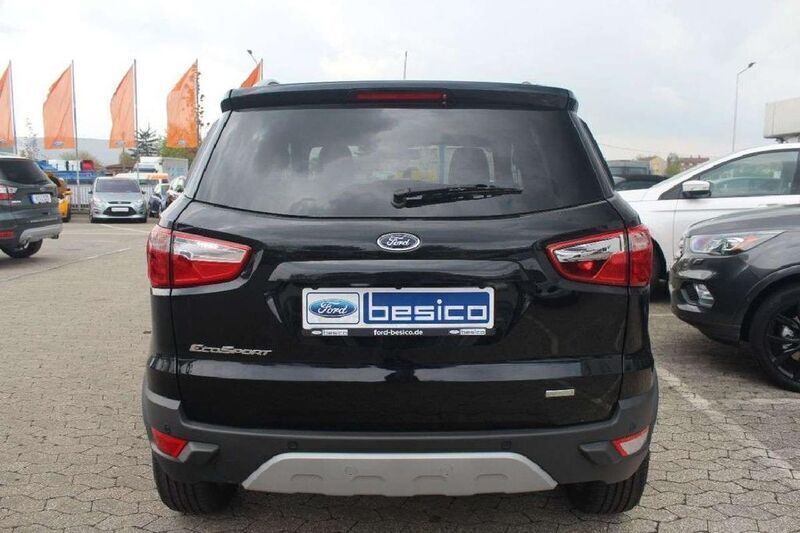 Gebraucht Ford Ecosport Titanium 125 PS (91 kW) 2015 Panther schwarz metallic SUV