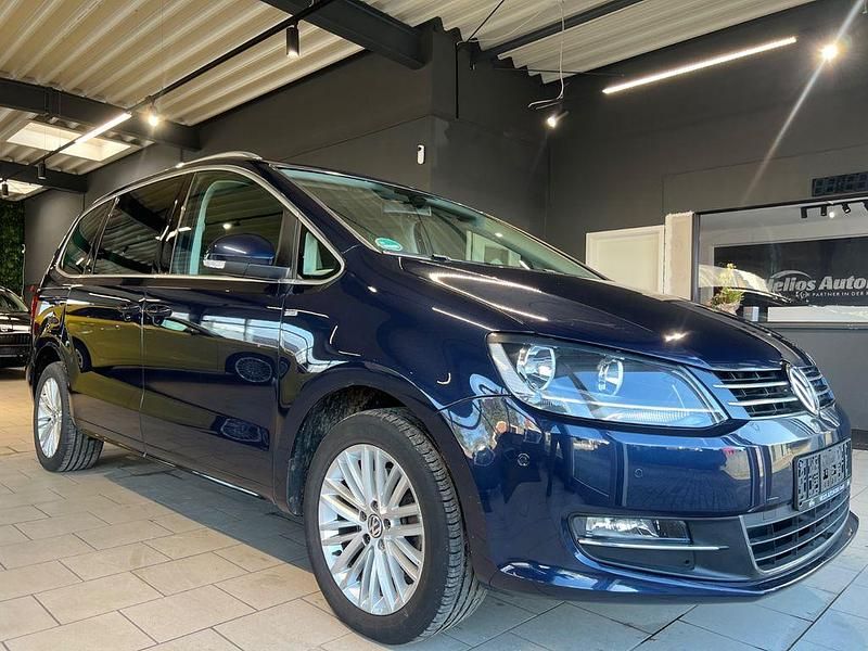 Gebraucht VW Sharan Cup 150 PS (110 kW) 2015 Blau Van / Kleinbus
