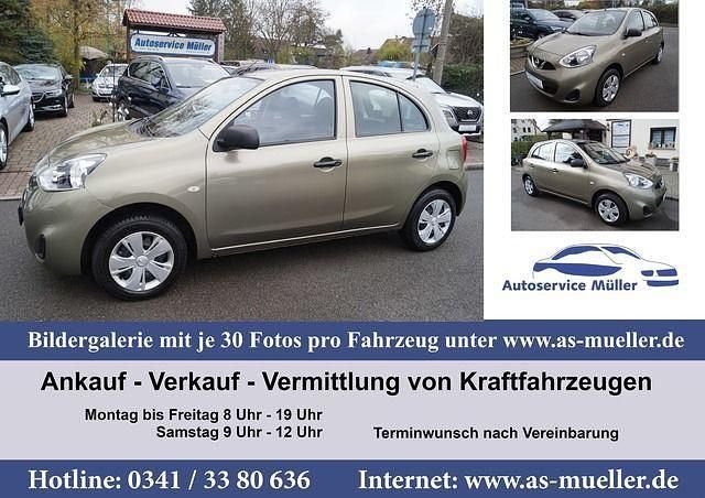 Gebraucht Nissan Micra 80 PS (58 kW) 2016 Grün Kleinwagen