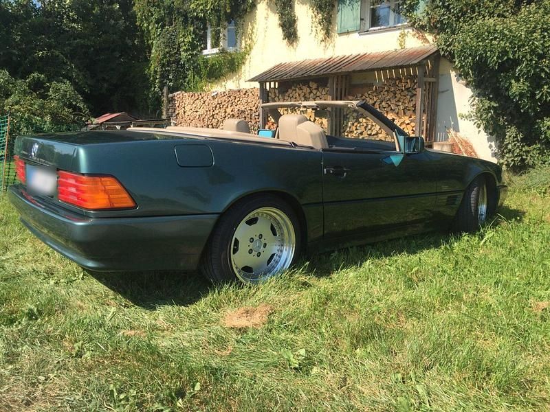 Gebraucht Mercedes SL500 330 PS (242 kW) 1992 Grün Cabrio