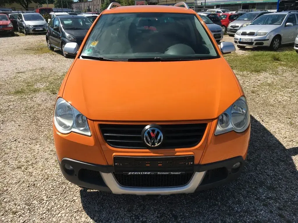 Gebraucht VW Polo Cross 80 PS (58 kW) 2007 Orange Kleinwagen