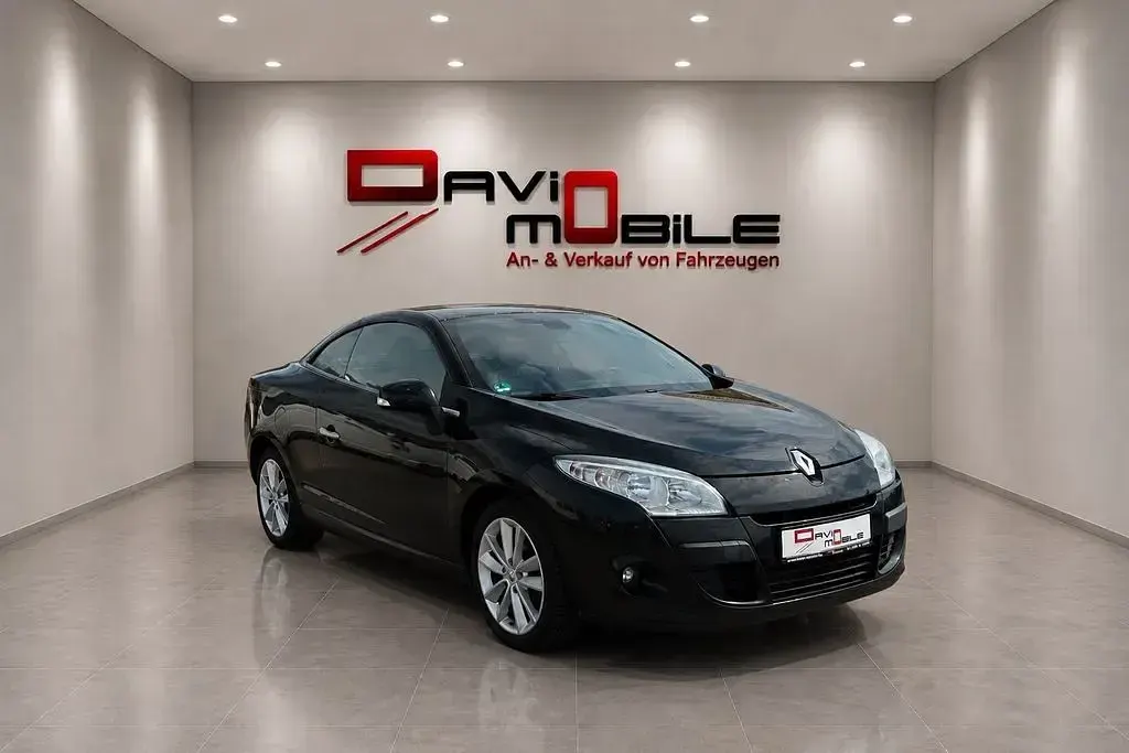 Gebraucht Renault Mégane Cabriolet Dynamique 131 PS (96 kW) 2011 Schwarz Cabrio