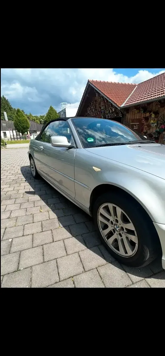 Gebraucht BMW 318 Cabriolet 2006 Silber Cabrio