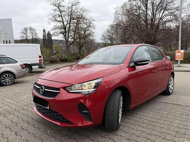 Gebraucht Opel Corsa Edition 101 PS (74 kW) 2020 Chili rot/kardio rot Kleinwagen