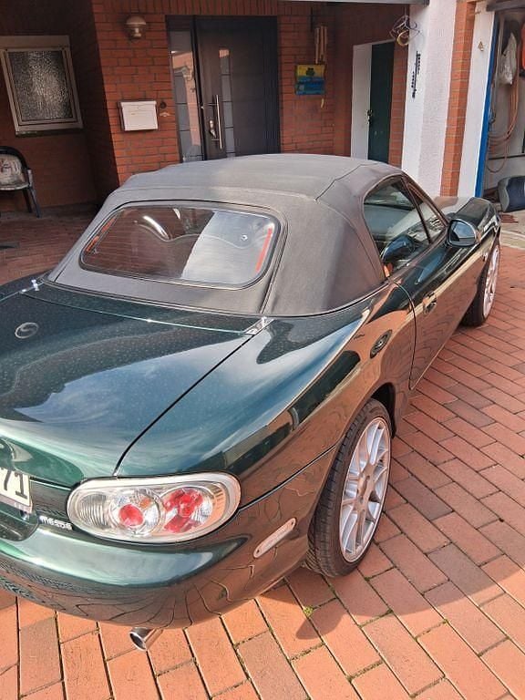 Gebraucht Mazda MX5 110 PS (80 kW) 2001 Grün Cabrio