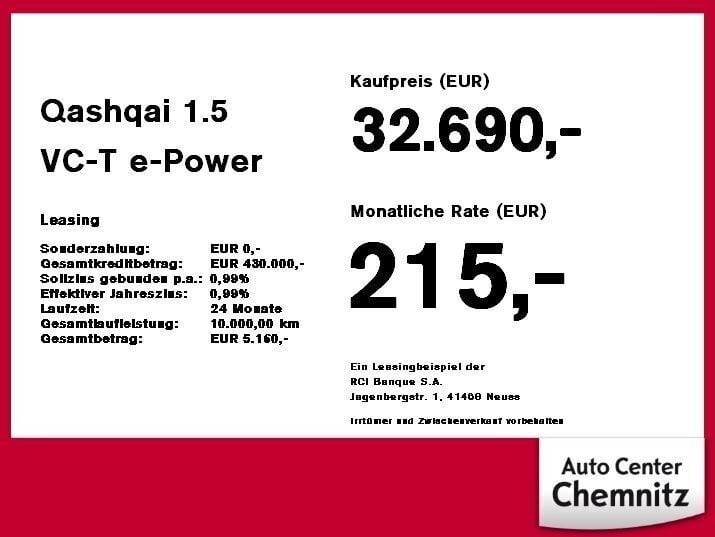 Weiß Neu 2025 Nissan Qashqai SUV | 31.690 € (Superpreis) - Bild 1/1