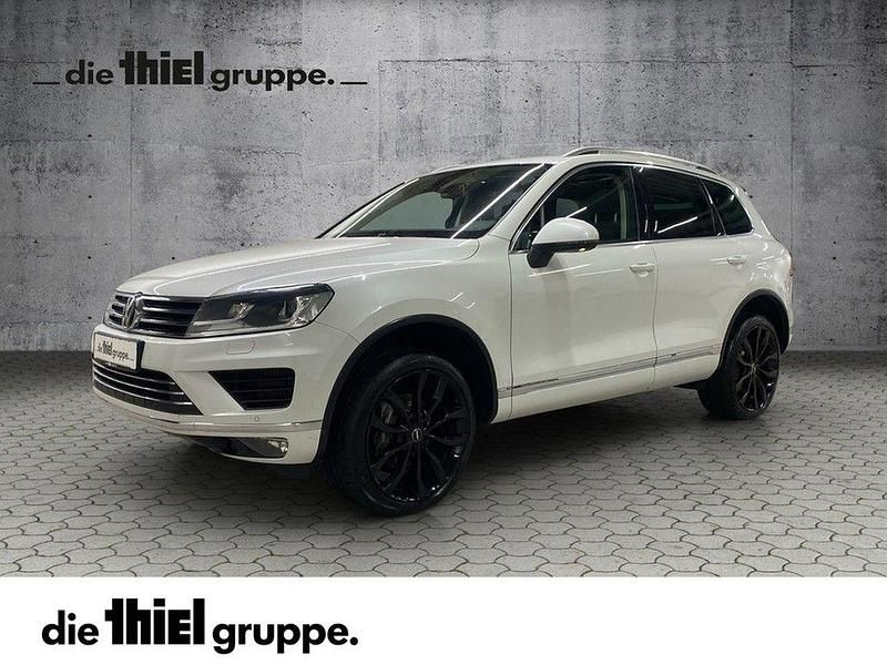 Weiß Gebraucht 2015 VW Touareg Terrain Tech SUV | 16.990 € (Superpreis) - Bild 1/4