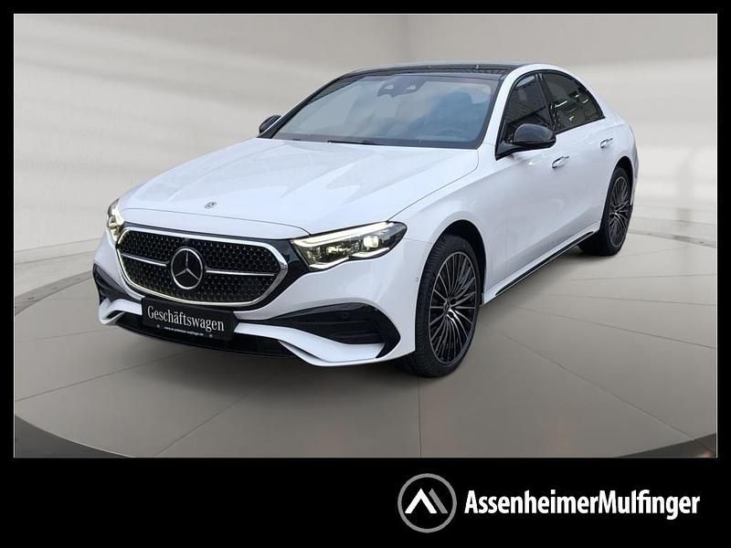 Weiß Gebraucht 2024 Mercedes E450 AMG Line Premium Plus Limousine | 90.979 € - Bild 1/2