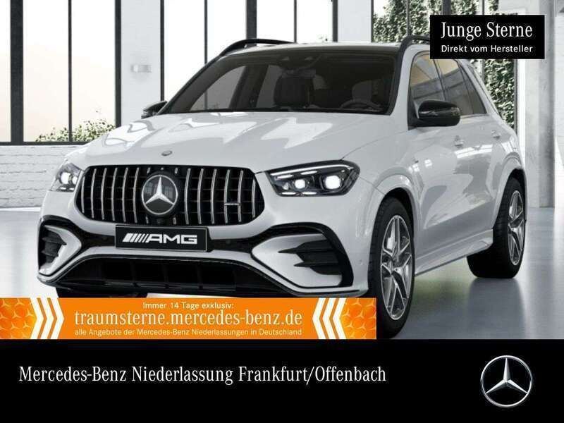 Weiß Gebraucht 2024 Mercedes GLE53 AMG Premium Plus SUV | 110.990 € - Bild 1/3