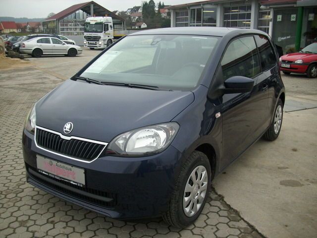 Gebraucht Skoda Citigo Comfort 60 PS (44 kW) 2016 Blau metallic Kleinwagen