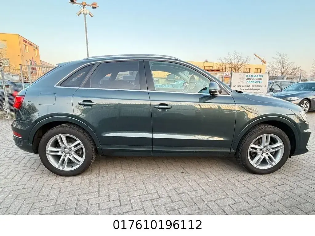 Gebraucht Audi Q3 S-Line 150 PS (110 kW) 2017 Grün SUV