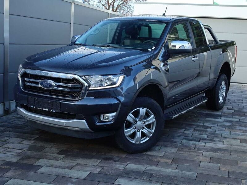 Gebraucht Ford Ranger Limited 170 PS (125 kW) 2020 Royal grau Pickup
