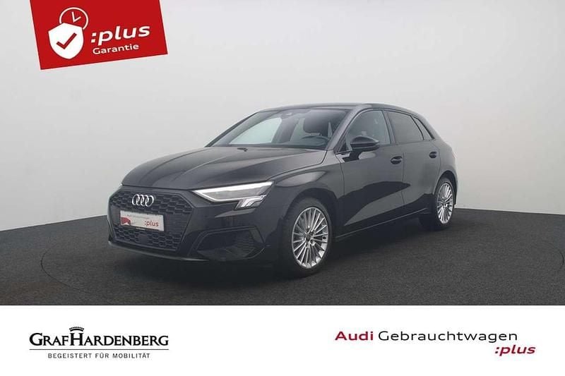 Brillantschwarz Gebraucht 2024 Audi A3 Sportback Limousine | 30.980 € (Superpreis) - Bild 1/4