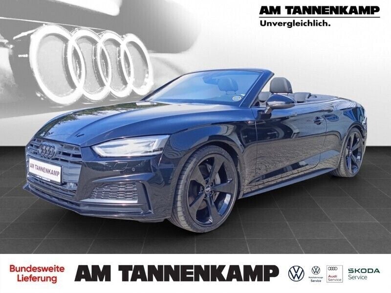 Schwarz Gebraucht 2019 Audi A5 Cabriolet Sport Cabrio | 38.490 € (Etwas zu teuer) - Bild 1/4