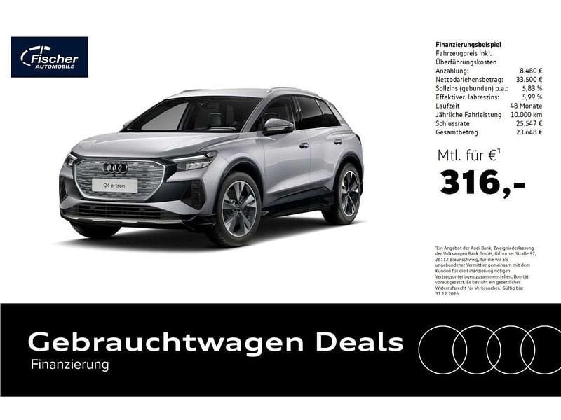 Gebraucht Audi Q4 e-tron 250 kW (340 PS) 2024 Silber SUV
