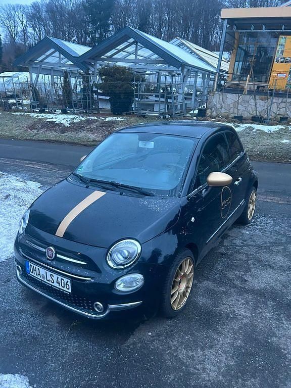 Gebraucht Fiat 500 Lounge 86 PS (63 kW) 2016 Schwarz Kleinwagen