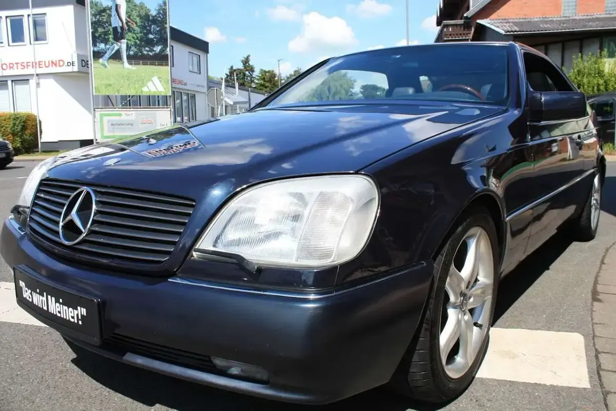 Gebraucht Mercedes S500 320 PS (235 kW) 1994 Crystalcarollinblue Limousine